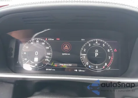 2019 Land Rover Range Rover Sport Supercharged Dynamic из США, поврежденный, VIN SALWR2RE1KA827134